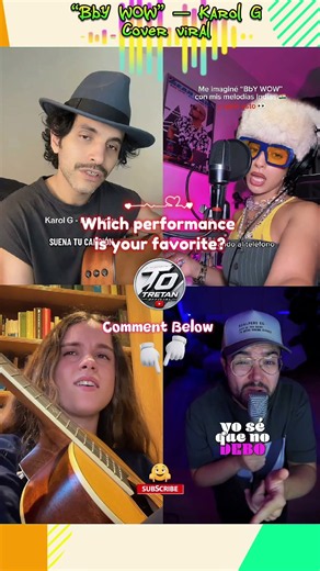 🎤 BbY WOW – KAROL G, JUDeline & RUSOWSKY | Singing Battle 🔥🌎 | Who Sang it better?