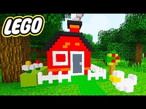 BUILDING WORLD'S BIGGEST LEGO HOUSE IN MINECRAFT! | JeromeASF