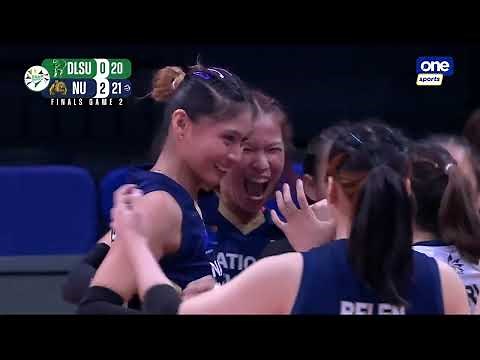 NU championship point | UAAP Season 84 Women's Volleyball