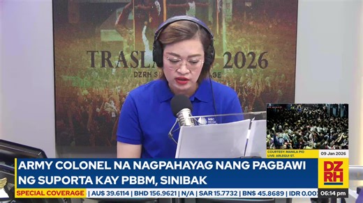 DZRH Special Coverage: Traslacion 2026 with KAREN OW-YONG | DZRH News Television