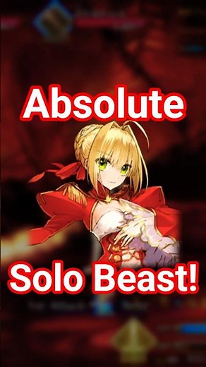 Why Nero Claudius is a Solo BEAST #fate #fgo