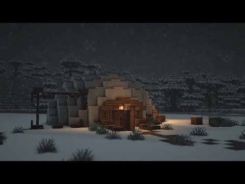 마인크래프트 건축 강좌 - 이글루