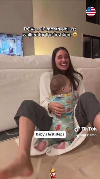 Capturing Baby's First Steps: A Cherished Moment