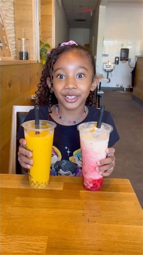 Boba Taste Test #boba #gnarly #mango #strawberry