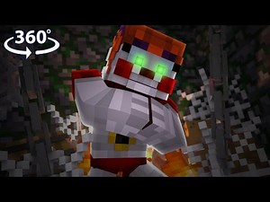 Five Nights At Freddy's - CIRCUS BABY VISION! - 360° Minecraft Video