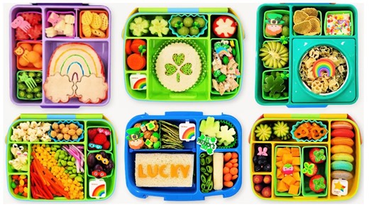 *NEW* RAINBOW Lunch Ideas & NO-BAKE Treats! 🌈 Bunches of Lunches