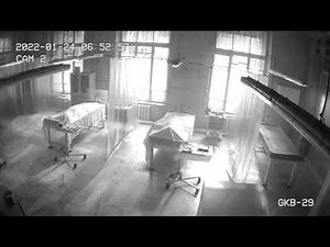 死体安置所の監視カメラが捉えたものは。