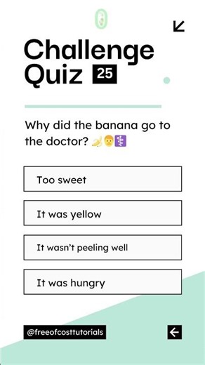 Try Not to Laugh 😂 | Quick Quiz #25 #shortvideo #shortfeed #shorts #viral #youtubeshorts #video