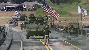 US and Korean Succesfully Perform Wet Gap Crossing Exercise