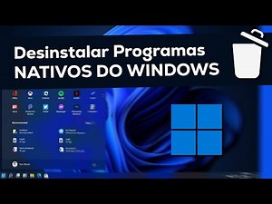 DESINSTALAR PROGRAMAS NATIVOS QUE JÁ VEM NO WINDOWS E DEIXA-LÓ MAIS LEVE!