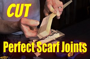 How To Cut Perfect Cigar Box Guitar Scarf Joints By Hand