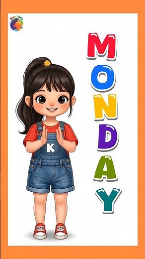 M-o-n-d-a-y ||learn the spelling of Monday #learning #spelling