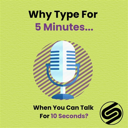 Uncommon Solutions on Instagram: "If you hate typing or you’re on the go, use voice-to-text: Google Docs: Tools → Voice Typing Outlook mobile: built-in mic Apple Notes: microphone key Windows: Win + H Speak your message → clean it up → send. It’s 2–3x faster than typing."