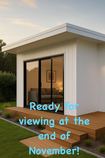  Exciting News! Our 1-Bedroom Luxury Modular Home will be ready for...