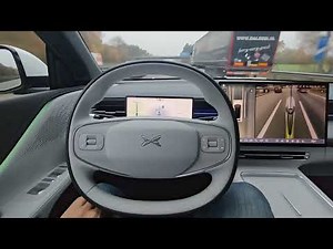 XPENG G6 Facelift, Capacitive Steering Wheel and Lane Change