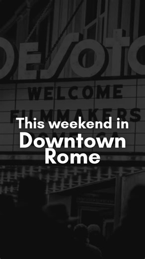 Downtown Rome, GA on Instagram: "There’s a lot to do this weekend! Whether you love cinema, live music, or tea time, we’ve got something for you! 🎵Music courtesy of Jeremy Wells, check him out at the Night Market tonight! #downtownromega"