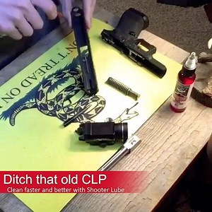 "𝑪𝒍𝒆𝒂𝒏𝒊𝒏𝒈 𝒖𝒑 𝒂𝒇𝒕𝒆𝒓 𝒓𝒂𝒏𝒈𝒆 𝒅𝒂𝒚 𝒉𝒂𝒔 𝒏𝒆𝒗𝒆𝒓 𝒃𝒆𝒆𝒏 𝒆𝒂𝒔𝒊𝒆𝒓!" 100% satisfaction guaranteed. Like it or we will buy it back! 🚚 order here> www.ShooterLube.com | Shooter Lube