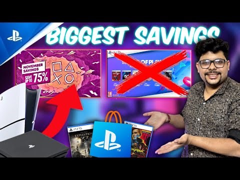 🎮 MEGA November Sale On PlayStation Store!!! (PS4/PS5)