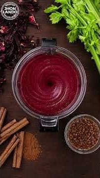 Hibiscus Smoothie for Diabetes #recipes #smoothies