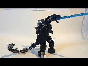 How to build a Lego Godzilla tutorial