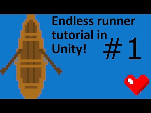 Endless Runner Tutorial in Unity - #1 Moving with touch screen