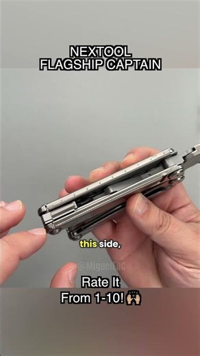 The Nextool Flagship Captain Is An Amazing Budget EDC Multitool! 🔥 #shorts