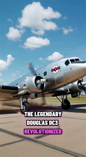 The 1935 Airplane Still Flying Today | DC-3 Legend #aviationfacts