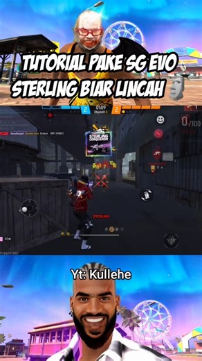 Tutorial Kombo SG Evo Sterling biar lincah🗿#freefire #viral #shorts