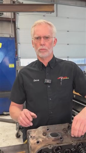 Part 1： Chevy 454 heads. Old-school meets Dave’s new technology for Quality. Follow the series | Tessa Mckinney