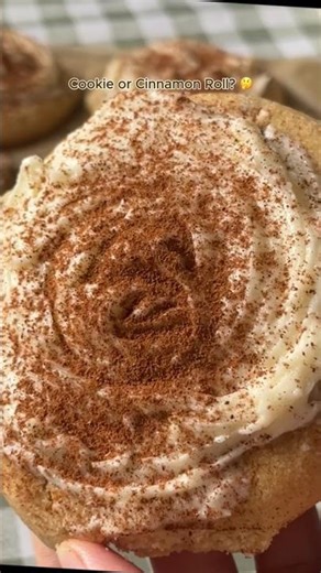 Cinnamon Roll Cookies?! 🤯 Better than Cinnabon!