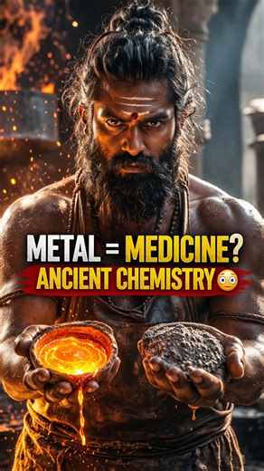 Metal to Medicine? The Lost Chemistry of Ancient India 😳 #shorts