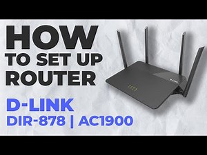 ✅ How to Set Up D-Link DIR-878 WiFi Router | How to Setup D-LINK AC1900 DIR-878