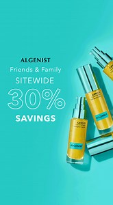 Get 30% off sitewide, including the best-selling GENIUS Liquid Collagen Serum, Triple Algae Eye Renewal Balm & more. 💙 Clinically-proven results in just 10 days 💙 Powered by our GENIUS Alguronic Acid® 💙 Loved by 1000s with 5-star reviews | Algenist
