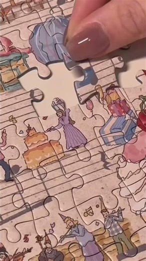 Piece by piece, we build our dreams 🧩✨ Every small step counts! #puzzle #diy