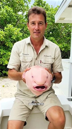 The blobfish (Psychrolutes marcidus) is a deep-sea fish found off the coasts of Australia and