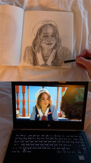 Sketching Robin ✍🏼 #sketching #strangerthings #portrait