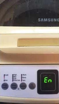 Samsung washing machine end song.