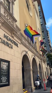 76K views · 3.4K reactions | However you celebrate the Fourth of July, remember: freedom means nothing if it’s not for everyone. At GLIDE, we fly our American flag between our Juneteenth and our Pride flag because EVERYONE worships here, and EVERYONE is welcome. What can the country learn from GLIDE? Let us know in comments. #GlideUnconditionally | GLIDE | Facebook