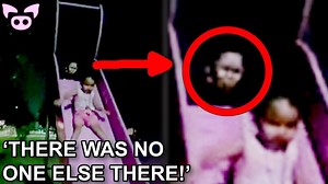Was there really a ghost at the playground? 🎠😨👻 #Ghost #ScaryVideos #SlappedHam | Slapped Ham