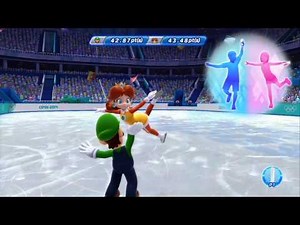 Mario & Sonic at the Sochi 2014 Olympic Winter Games: Figure Skating Pairs [1080 HD]