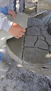 16K views · 294 reactions | Stamped concrete countertop | New Jersey Decorative Concrete Supply | Facebook