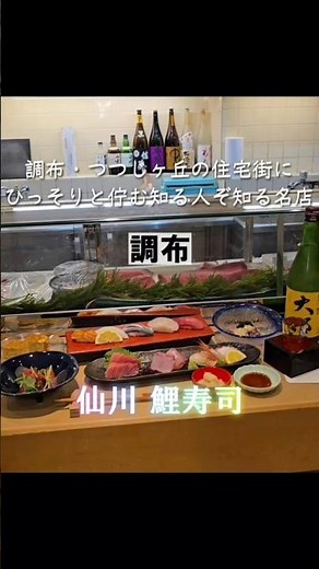 満足度MAXの隠れた名店お寿司屋さんを調布で発見！ #日本グルメ #グルメ