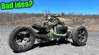 I Built an Off-Road Reverse Trike (But will it off-road) | Bikes and Beards
