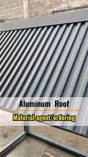 733 reactions · 29 shares | If you had known about it earlier, would you have installed a single-ply metal roof? #aluminum #aluminumroof #metalroof #roof #installation | Aluminum Alloy Roof | Facebook