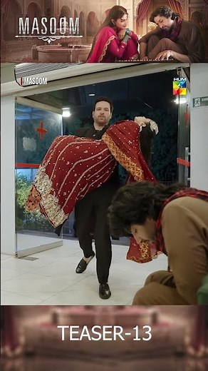 Masoom Teaser - Ep 13 - #sonyahussyn #imranashraf #masoom #humtv #pakistanidrama #shorts
