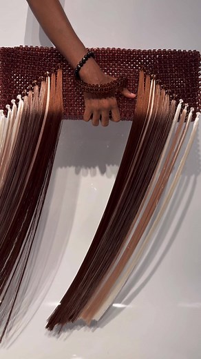 Discover the Jumbo Size Ahebi Beaded Bag