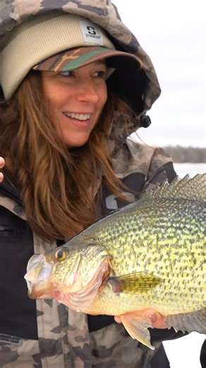 Sportsman's Journal on Instagram: "BIG Slabs on the Fooler! Hook size is critical with dead stick setups and @bkkhooks_americas makes the best. Their Spear trebles are as sticky as they come and #12 size is perfect for crappies. #icefishing #crappiefishing #icefish #ladyangler"
