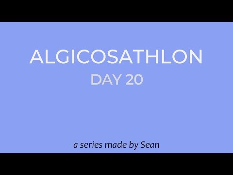 Algicosathlon Day 20