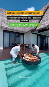 Maldives honeymoon Gateway: Starts at just ₹1.19L per couple for 3N 💒 Destination Wedding Packages: Customised as per your dream celebration 📍 Luxury Resorts | Beachfront Vows | Romantic Sunsets 👉 Book your forever in the Maldives today! Maldives honeymoon package, Maldives destination wedding, Maldives honeymoon couple, 3N Maldives package, luxury Maldives resorts. #Maldives #Tentwood #Tentwoodtrips #Honeymoon | Tentwood.trips