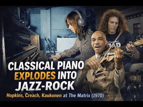 Classical Piano Explodes into Jazz-Rock. Nicky Hopkins, John Creach, Jorma Kaukonen, Jerry Garcia